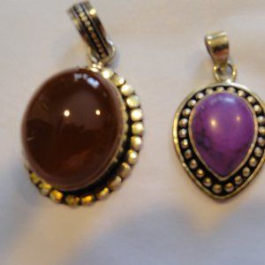 Lot of three pendants